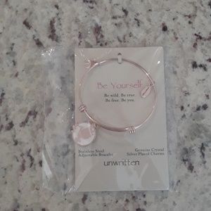 Unwritten Bracelets/w charms